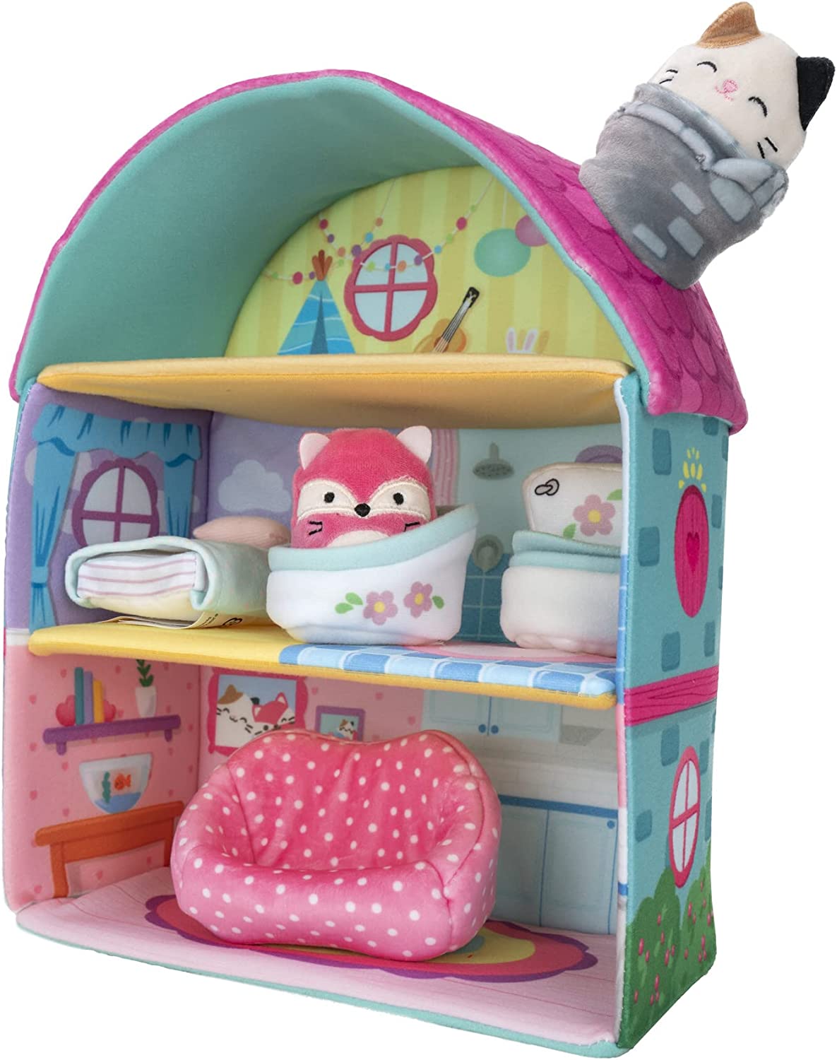 Squishville By Squishmallows 2" Mini Plush Fifi’s Cottage